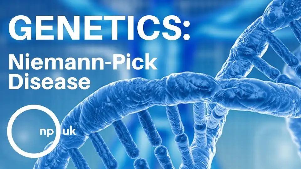 Genetics: Niemann-Pick Disease video title card from NPUK
