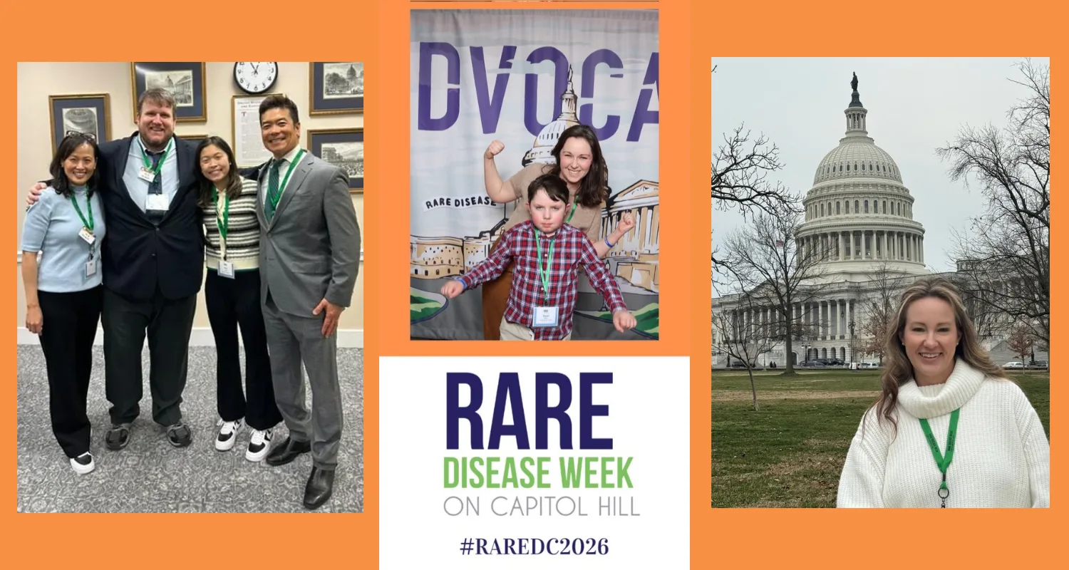 NNPDF families and advocates at Rare Disease Week on Capitol Hill 2026