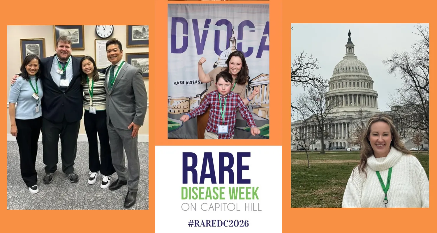 NNPDF families on Capitol Hill during Rare Disease Week 2026