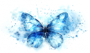 blue butterfly